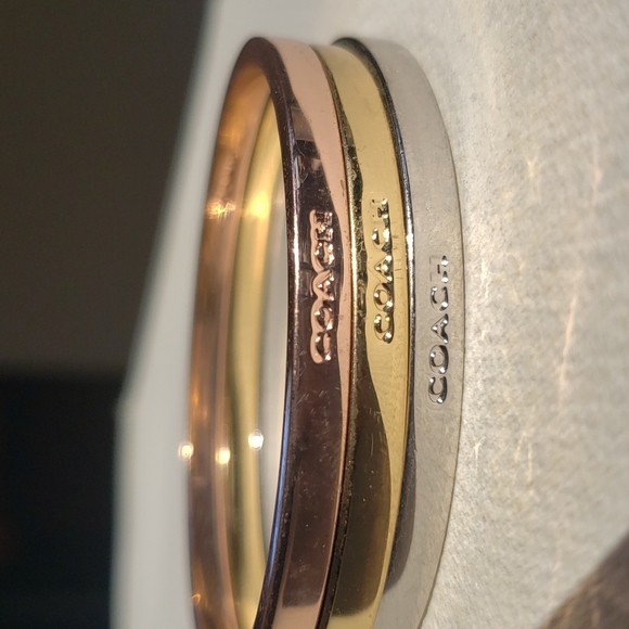 Set of 3 Coach Bracelets - Picture 2 of 4